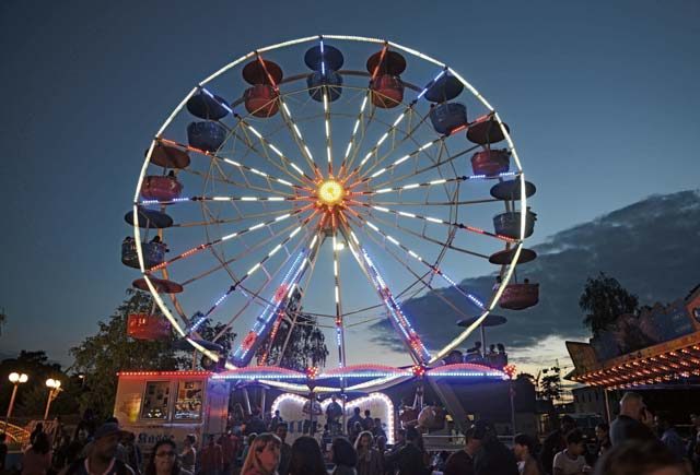 Carnival goers attend the Freedom Fest 2016 festivities at Ramstein Air Base, July 4, 2016.