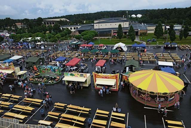 Freedom Fest 2016 festivities take place July 4, 2016, at Ramstein Air Base, Germany. The Independence Day celebration included a variety of foods, games, rides and fireworks for Kaiserslautern Military Community members.