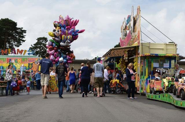 Kaiserslautern Military Community members and their families attend the Freedom Fest 2016 festivities at Ramstein Air Base, July 4, 2016.