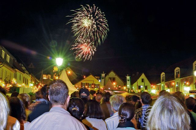 Courtesy photo A fireworks display is scheduled to close out the summer fest around 10:30 p.m. Monday in Krichheimbolanden.