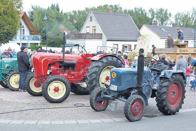 Courtesy photos The North Palatinate Farmers Market in Schneckenhausen features a tractor exhibition Sunday in Schneckenhausen.