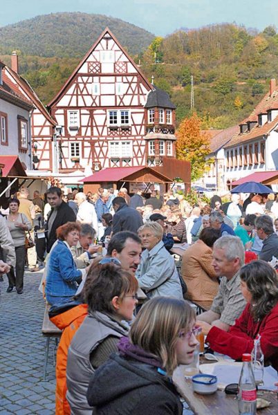 Courtesy photo Chestnut fest Annweiler/Trifels celebrates its chestnut fest from 11 a.m. to 6 p.m. Saturday, Sunday and Monday. The event highlights products and dishes made of chestnuts such as dumplings, wurst, bread, soup, jelly, liquor and beer. Saturday at 2 p.m., the chestnut princess will be crowned. Stores are open from noon to 5 p.m. Sunday. For details, visit www.trifelsland.de.