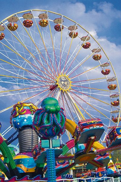 Photos courtesy of the city of Kaiserslautern The October carnival features a variety of rides today through Oct. 24 on the Messeplatz fairgrounds in Kaiserslautern.