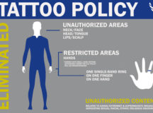 AF changes tattoo, recruiting policy