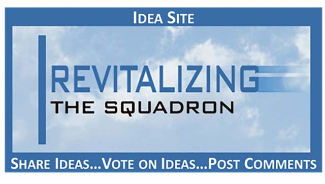 AF announces Squadron Revitalization Idea Site