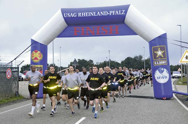 USAG RP celebrates Army birthday with 5K run