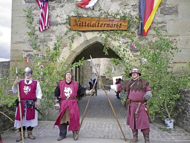 Medieval summer market takes place at Lichtenberg Castle