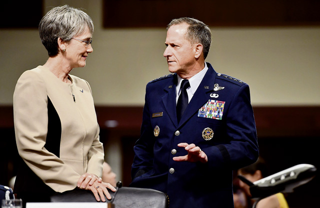 Air Force leaders discuss the future of Air and Space power