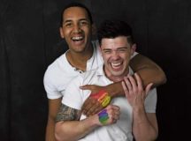 “A lot of times in life we grow up with one ideal and one way of understanding the world. That’s comfortable for us. Sometimes we have to challenge ourselves to put ourselves in someone else’s shoes. For a big part of my life, I grew accustomed to act like the few other gay people in my small Central American town, never “too gay,” never “open” and never speaking about sexuality. Homosexuality in any form was greeted with insults and many times violence, which I sadly had my fair share of. Perhaps, we could gain a different perspective on life and learn more. Instead of disregarding the gay lifestyle and the gay ideals, how about taking a step forward and put yourself in our shoes? Maybe understand what it means to be a gay person. I continue to celebrate pride, so that youth who went through what I had to, or worse, can also one day have the pleasure of feeling loved, feeling accepted and feeling free.” — Staff Sgt. Jose Echaverry, left, 86th Logistics Readiness Squadron central storage supervisor 
“I believe celebrating LGBT and being a part of pride is important because you’re celebrating who you are, the history and understanding the people that went before you and have fought for your rights. We’re still standing up for our rights of who we are, who we believe we are.” — Senior Airman Sean Echaverry, right, 86th Medical Squadron surgical technician