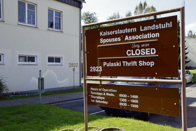 Kaiserslautern Landstuhl Spouses’ Association continues efforts at Landstuhl Thrift Shop