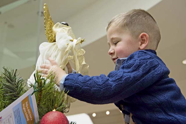 The Angel Tree:  Giving back to the community