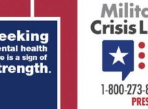 Courtesy Graphic 
Although suicide and suicidal attempts don’t happen as frequently over the holidays, learn about the available resources to provide help just in case. Servicemembers, including members of the National Guard and Reserves, along with their loved ones can call 1-800-273-8255 and Press 1, chat online at www.MilitaryCrisisLine.net or send a text message to 838255 to receive free, confidential support 24 hours a day, 7 days a week, 365 days a year.