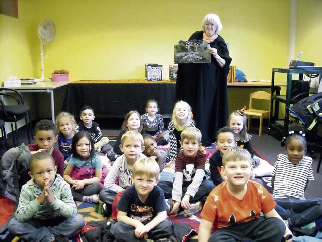 Spooky stories at Landstuhl Library