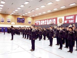 Ramstein High School GR-821st AFJROTC  quarterly commander’s call