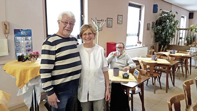 Frau Vodde retires from German Kantine after 40 years of service