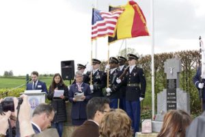 Landstuhl hospital Color Guard honors “Wereth 11” Soldiers massacred in WWII