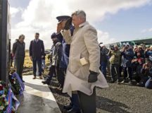 US, Iceland remember WW II heroes with monument dedication