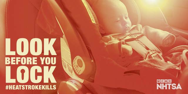 Look Before You Lock:  Never leave children in vehicles unattended