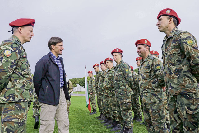 Secretary of the Army visits former unit