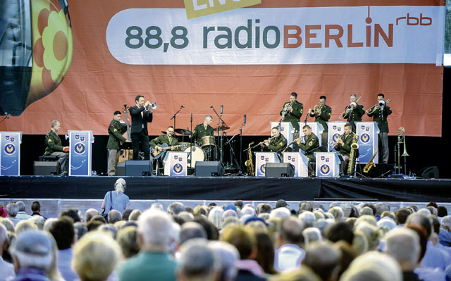 USAFE Band plays Berlin Airlift 70th Anniversary
