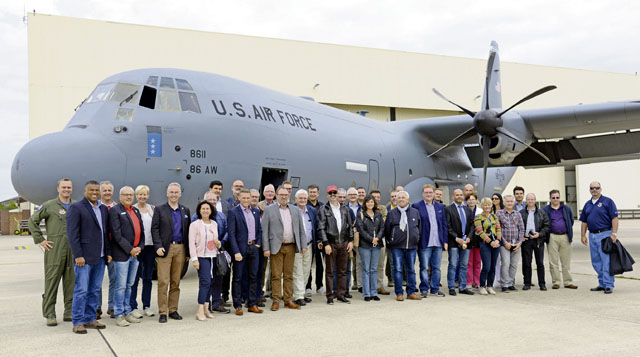 Local civic leaders tour Ramstein