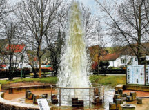Witness the eruption of a water geyser