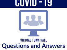 Virtual town hall talks return to school