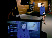 Secretary of the Air Force Barbara M. Barrett delivers a pre-recorded message for the Air Force Association Virtual Air, Space & Cyber Conference 2020 at the Pentagon, Arlington, Va., Sept. 10, 2020. Due to COVID-19 this year will be the first virtual AFA conference. (U.S. Air Force photo by Wayne Clark)