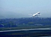 The final outbound flight with evacuees from Afghanistan departs to the United States from Ramstein Air Base, Oct. 30. More than 34,800 Afghan evacuees have traveled through Ramstein AB since Aug. 20 as part of the Department of State-led noncombatant evacuation operation. Photo by Staff Sgt. Emmeline James