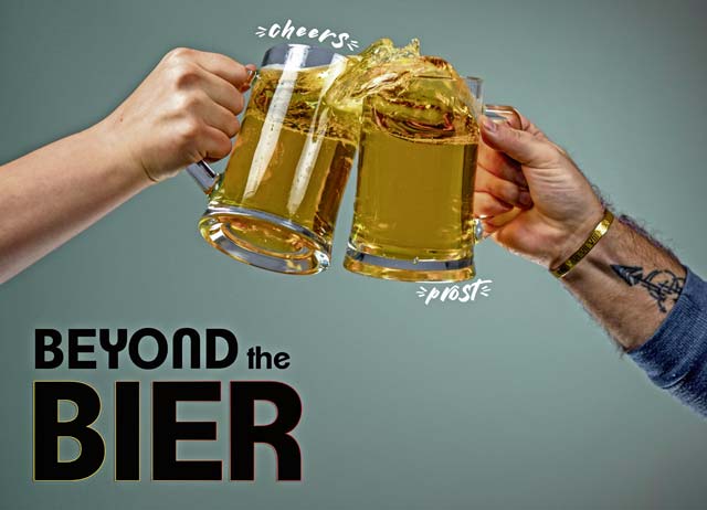 Beyond the Bier is a series highlighting German culture to assist U.S., and international, service members assimilate better into German culture. Graphic by Staff Sgt. Megan Beatty 