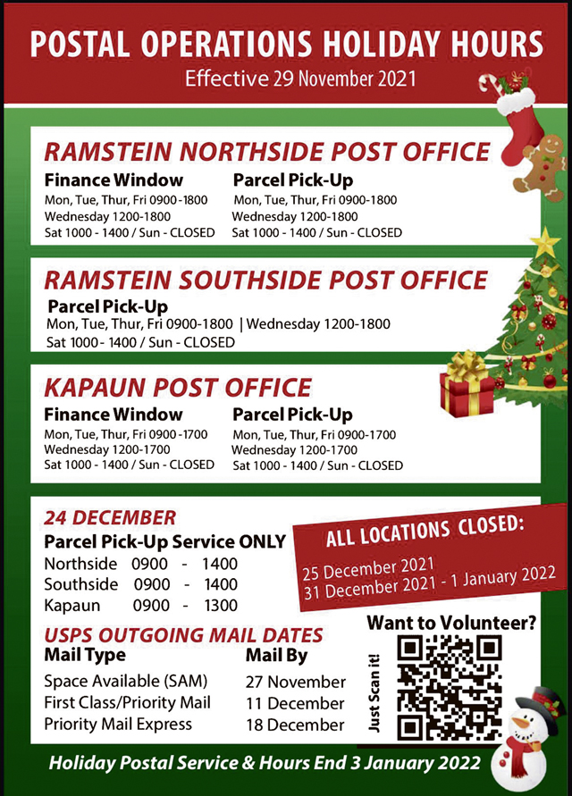 Recommended holiday season mailing dates, tips
