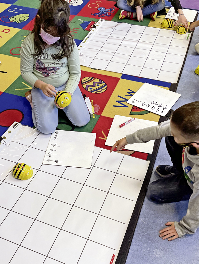 Beebots at Landstuhl Elementary School Kaiserslautern American