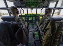 U.S. Air Force pilots assigned to Ramstein Air Base, prepare to depart for Poland, Feb. 3. U.S. Air Forces in Europe – Air Forces Africa forces are prepared and strategically positioned to rapidly provide support to NATO allies and partners and defend against any aggression to maintain stability and security in Europe. Photo by Airman 1st Class Edgar Grimaldo