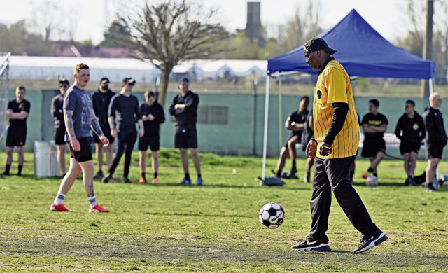 Garrison MWR organizes first-ever multinational soccer tournament in Romania