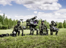 Lithuanian Armed Forces practice NATO Tactics, Techniques and Procedures in a realistic multi-domain scenario. 
Photo courtesy of Lithuanian Armed Forces