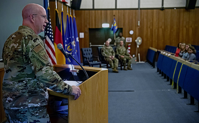 USAFE-AFAFRICA warfare center says farewell, welcomes new commander