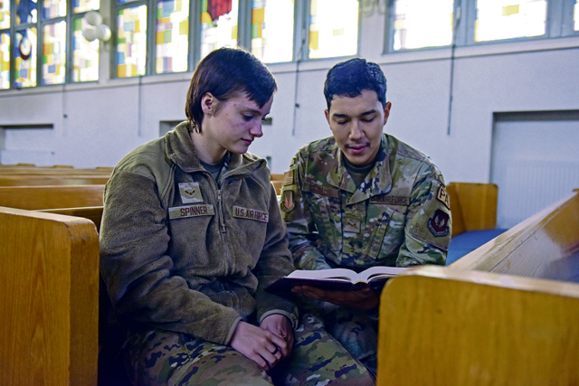 Chaplain corps offers confidential counseling