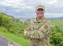 U.S. Air Force Tech. Sgt. Jeremy Morris, 765th Air Base Squadron Civil Engineering Water and Fuels Systems Flight NCO in charge, was named Airlifter of the Month at Lajes Field, Portugal, Aug. 18. Morris was awarded the title for his extraordinary leadership skills, positive attitude and willingness to work with his colleagues. Photo by Airman 1st Class Madelyn Keech