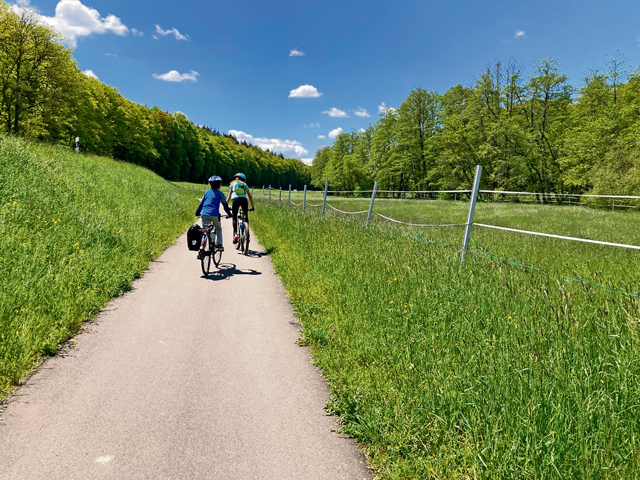 Beautiful bike trails in Kaiserslautern Area