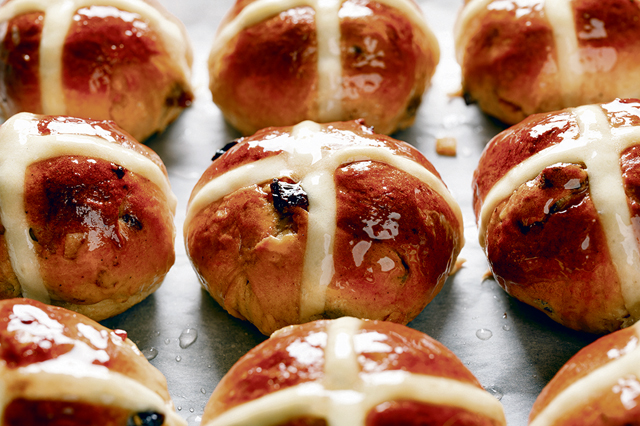 Hot cross buns recipe