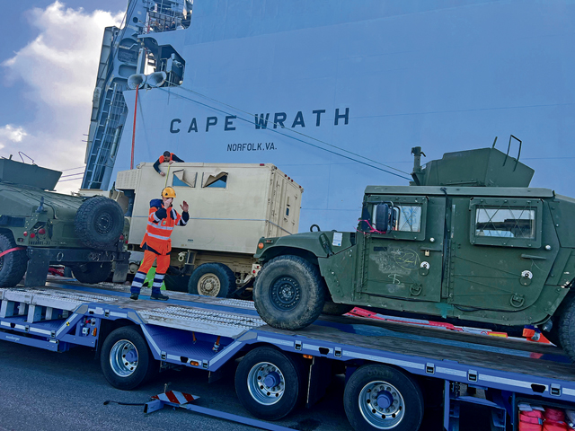 21st TSC, 839th Transportation Battalion, “Rakkasans” project power through  Port of Livorno