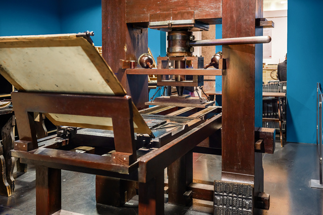 ABC in KMC: Gutenberg and the printing press