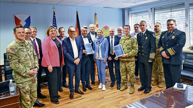 USAG RP, German authorities establish mutual aid agreement for enhanced emergency services