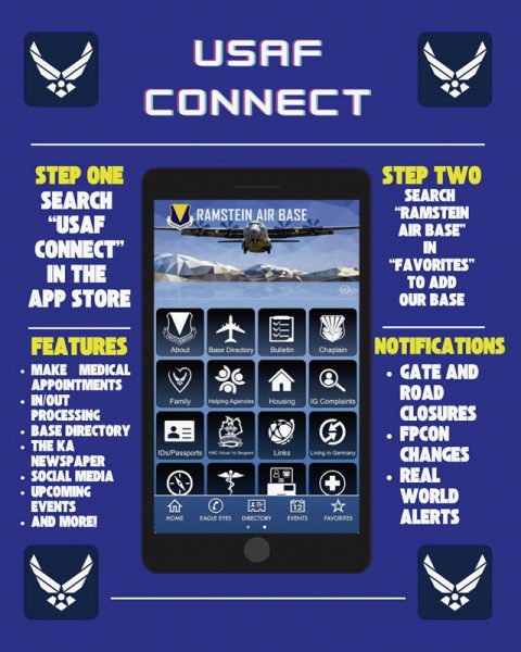 Ramstein relaunches USAF Connect app