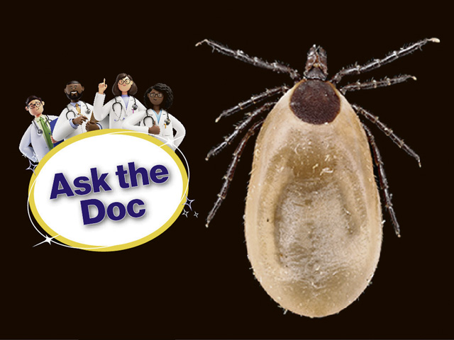 Ask the Doc: How can I protect my family, buddies from ticks?