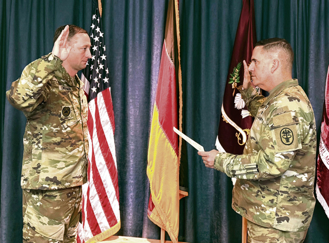 Medical Readiness Command, Europe swears in new Inspector General