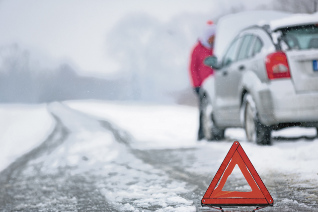 Winter emergency kit for your car