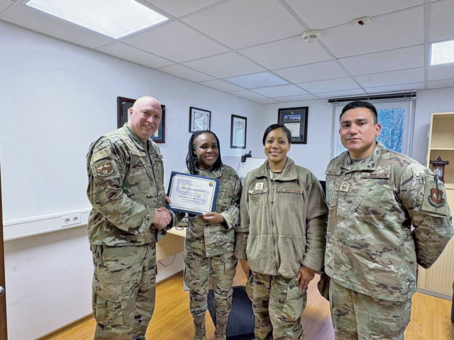 Training to win: Air Force Major earns top USAFE-AFAFRICA nursing development award
