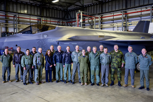 F-35 cross-servicing demo showcases Allied interoperability