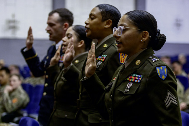 21st TSC NCO Induction Ceremony